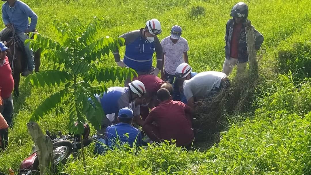 Dos mujeres resultaron heridas tras sufrir aparatoso accidente en la vía Planeta Rica – Montería