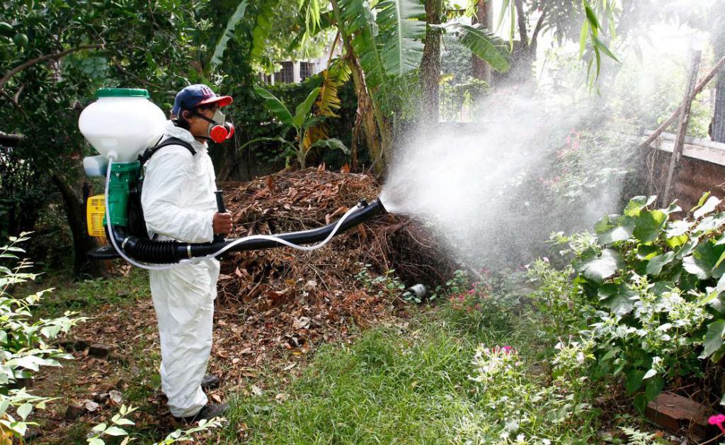 Jornada de fumigación en San Anterito para controlar el dengue