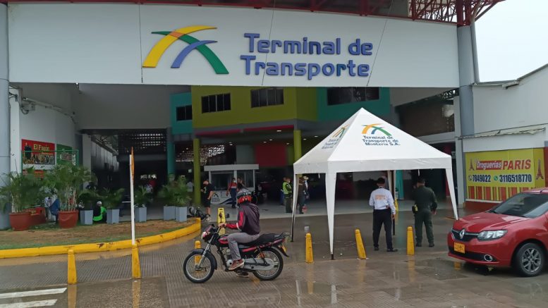 Restablecen despachos desde la Terminal de Transportes de Montería