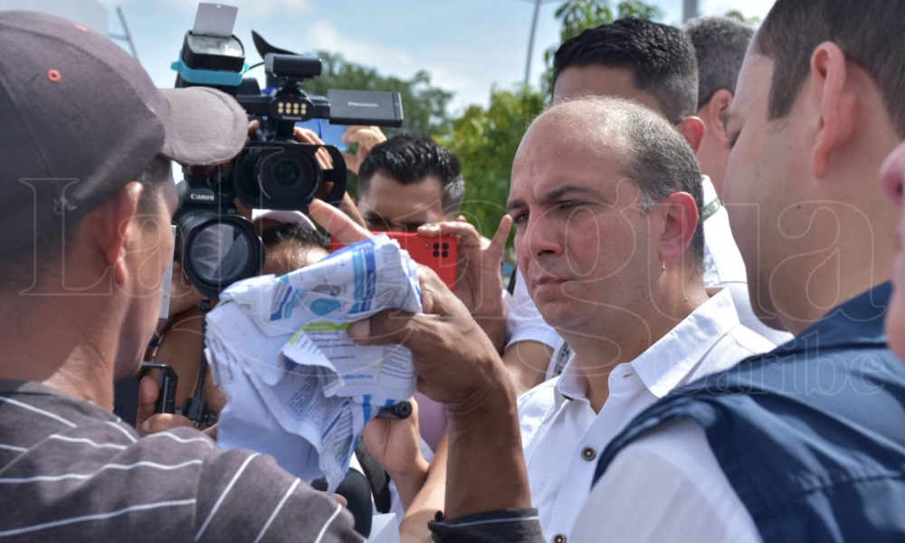 Defensor del Pueblo se comprometió con los monterianos que protestan contra Afinia por el alza en las tarifas