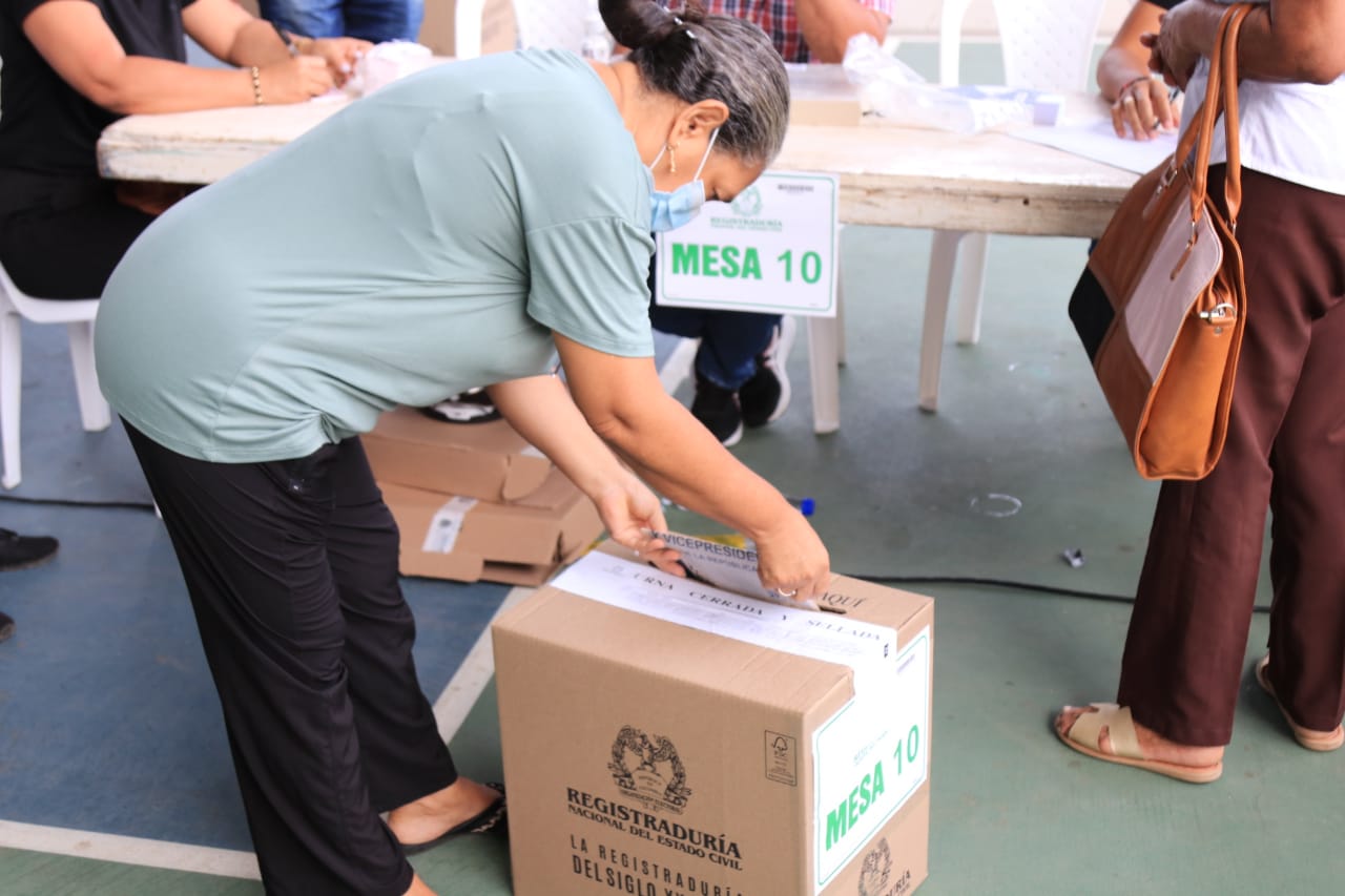 Balance positivo: exitosa jornada de elecciones presidenciales en Montería