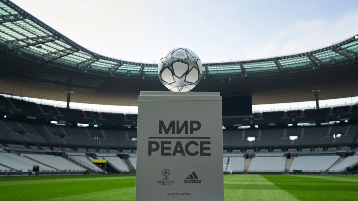 Balón de la final de Champions que tendrá la palabra “paz” será subastado