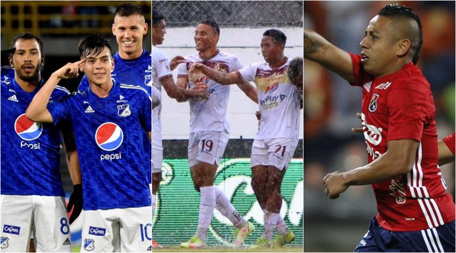 Millonarios, Tolima y Medellín arrancaron con triunfo los cuadrangulares