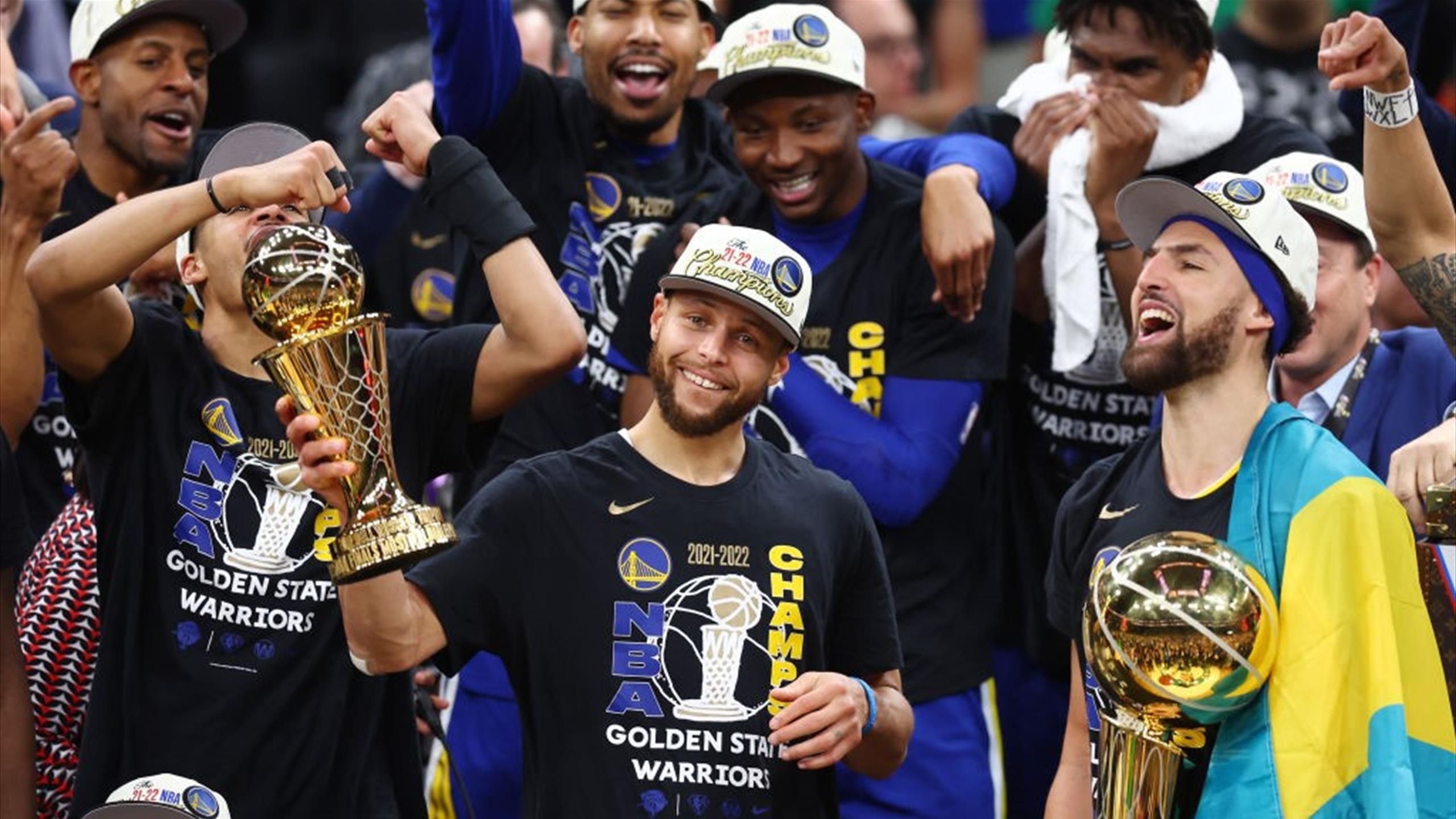 Con recital de Stephen Curry, los Warrios volvieron a ser campeones de la NBA