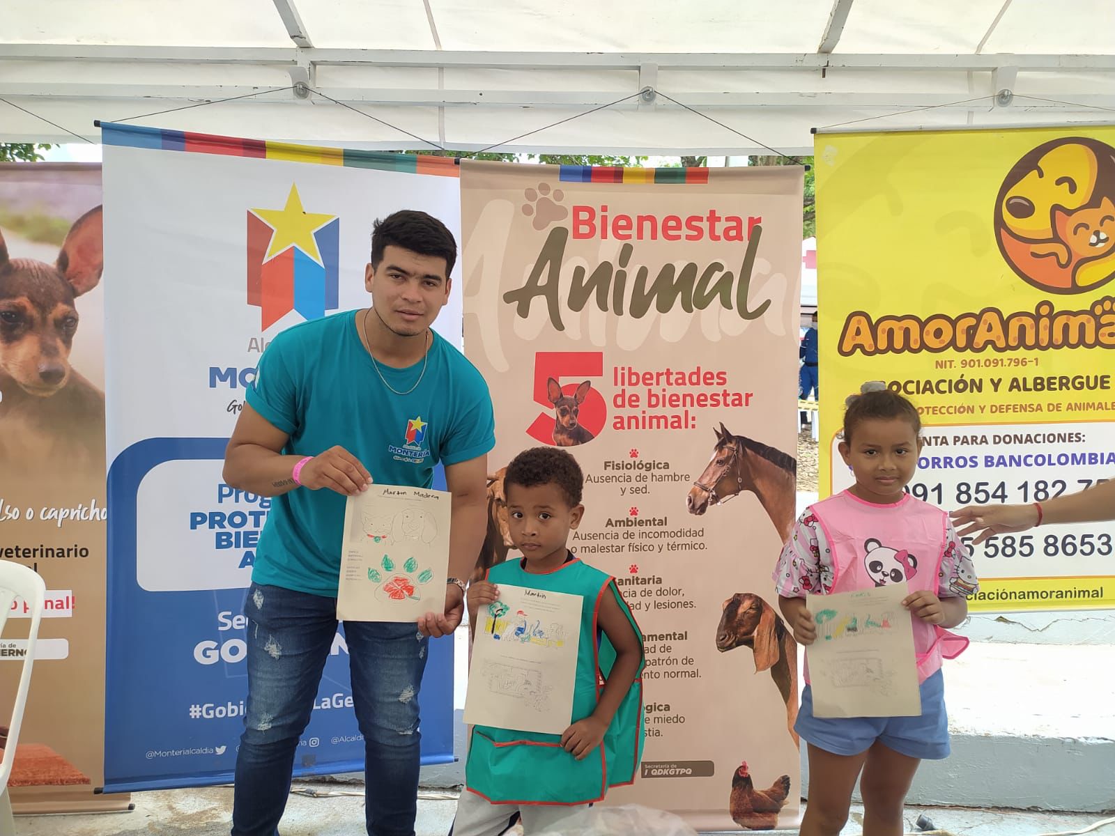 Más de 30 niños y niñas recibieron capacitación de tenencia responsable de mascotas en Montería
