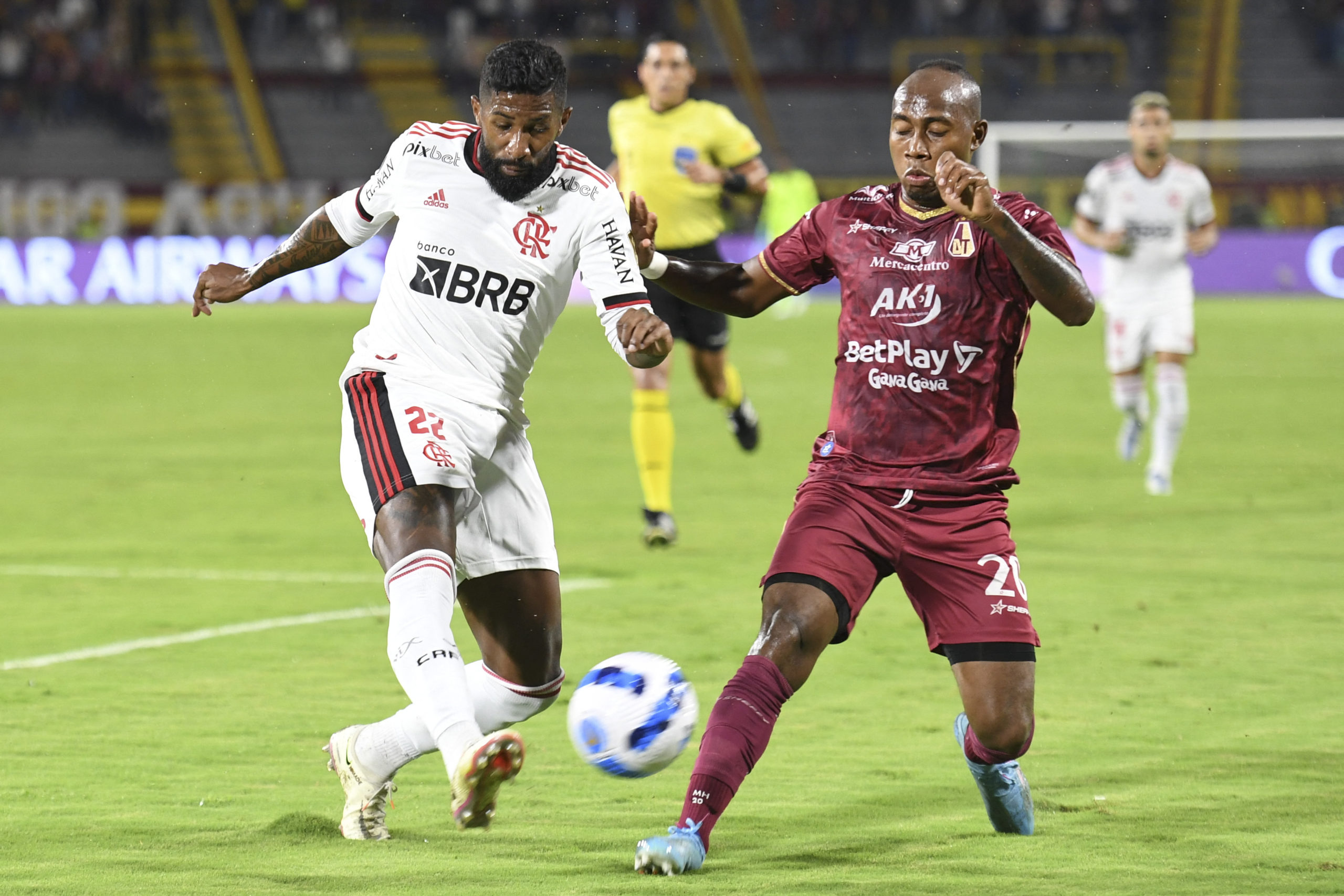 Dura derrota, Tolima no pudo con Flamengo en el juego de ida por los octavos de Libertadores