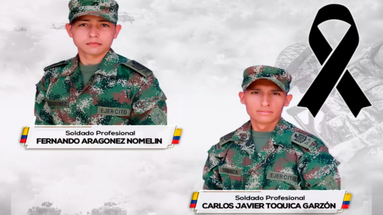 Dos soldados fueron asesinados en una emboscada en el Catatumbo