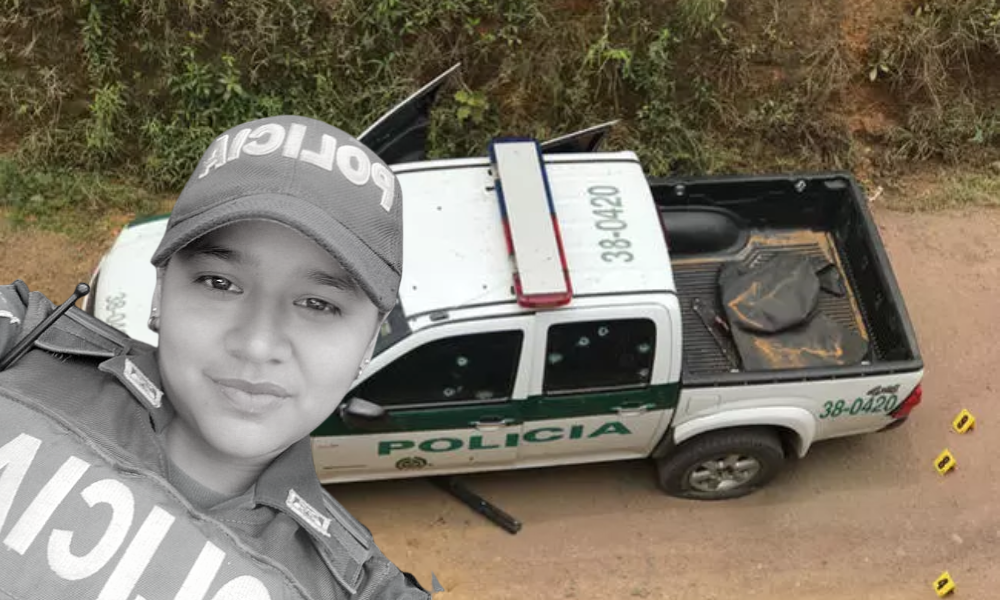 Lamentable, patrullera fue asesinada en emboscada en Santa Fe de Antioquia