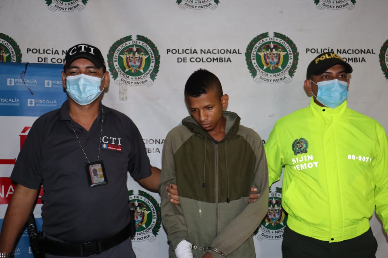 Cayó ‘El Flaco Jader’, sería el responsable de tres homicidios en Montería