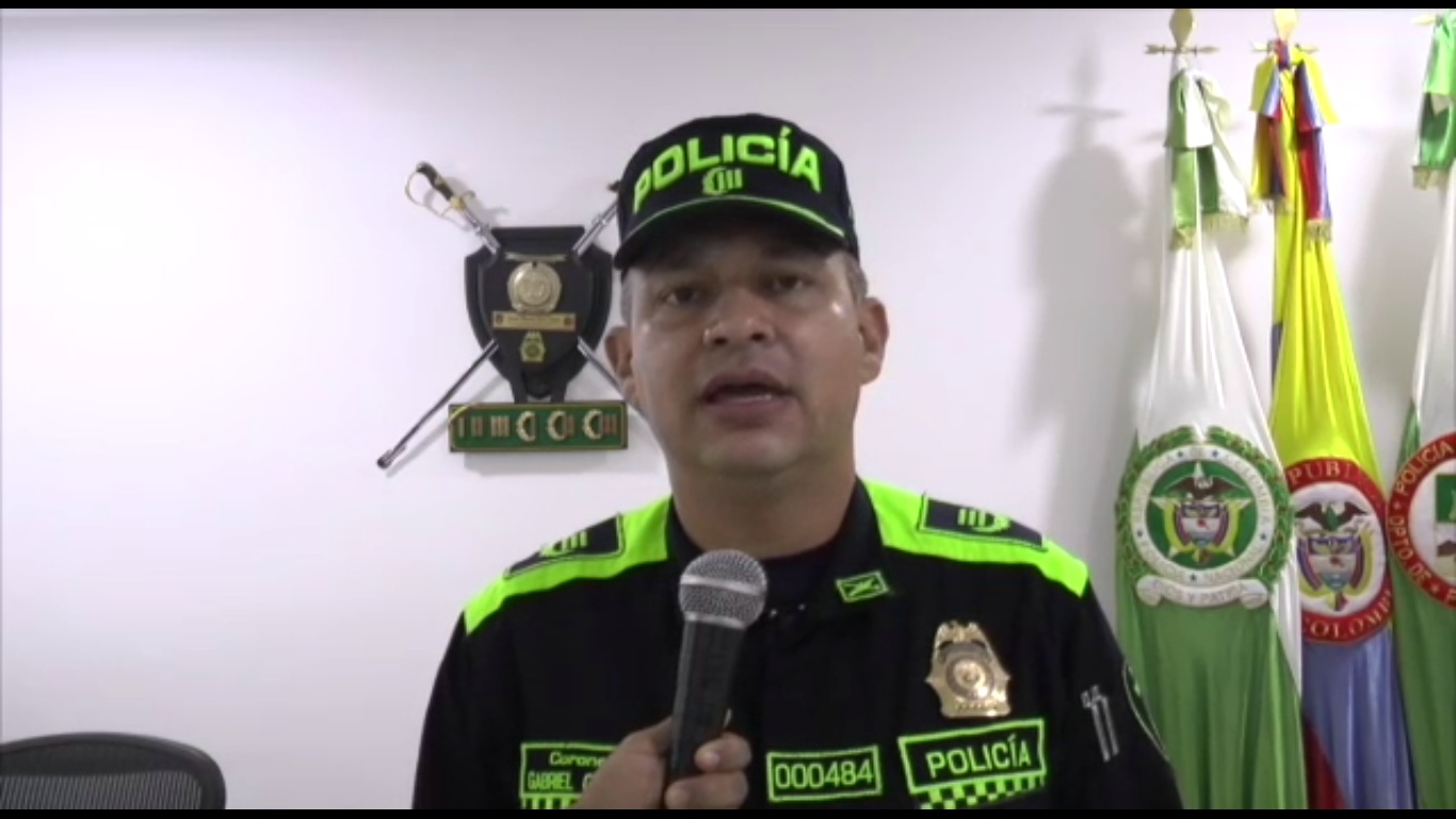 El coronel Gabriel Hernando García es el nuevo comandante de la Policía Metropolitana de Montería