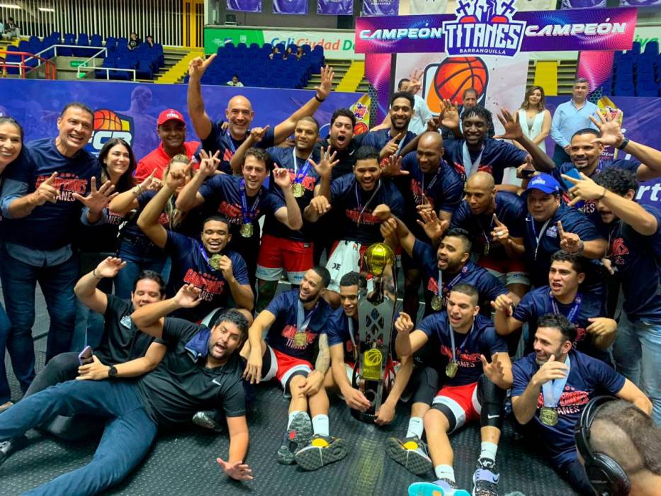Titanes de Barranquilla hexacampeón del baloncesto colombiano