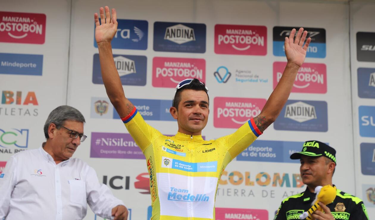 Fabio Duarte se consagró campeón del la Vuelta a Colombia