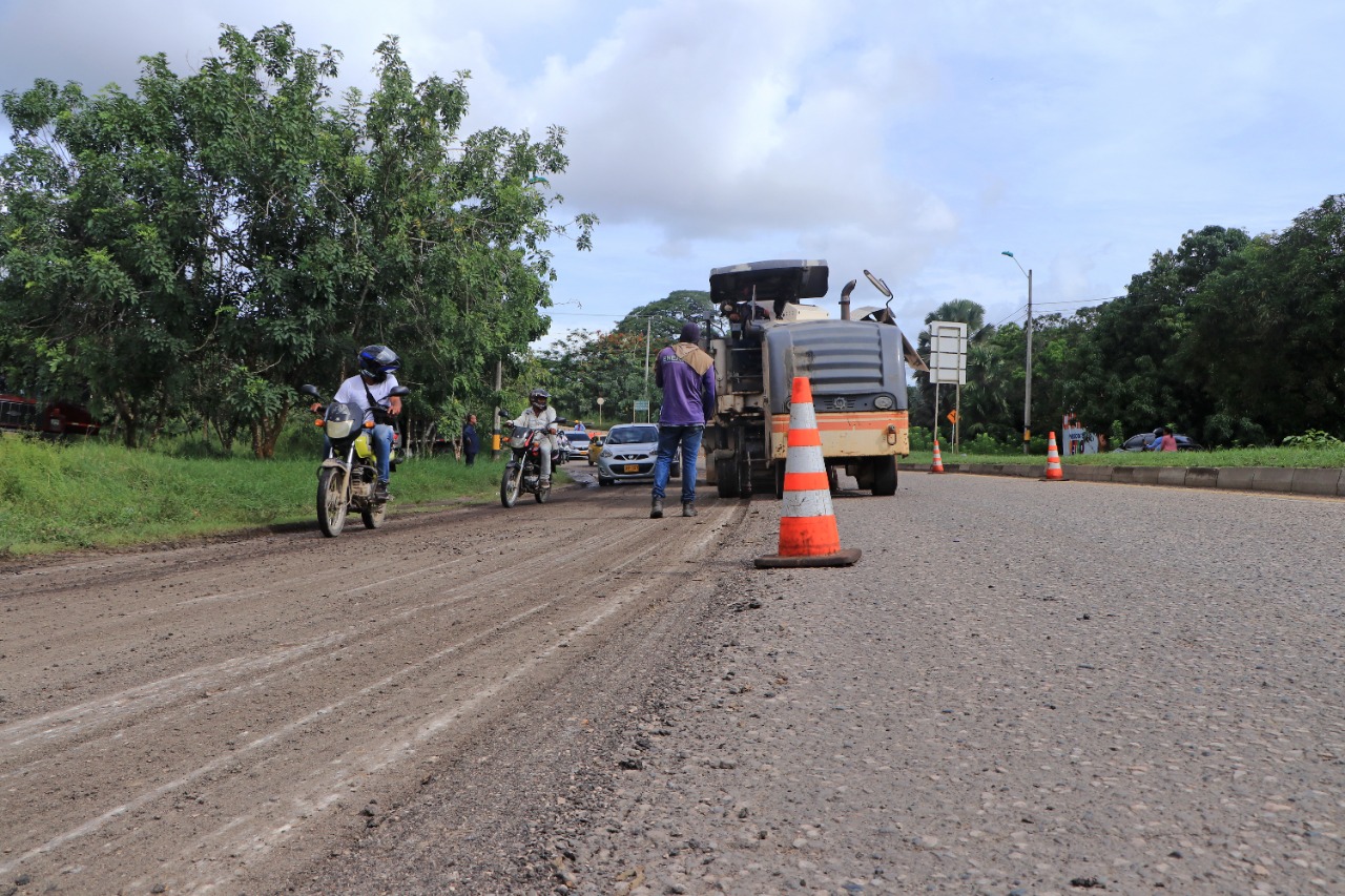 Inician trabajos de recuperación de la malla vial en la vía Montería – Arboletes