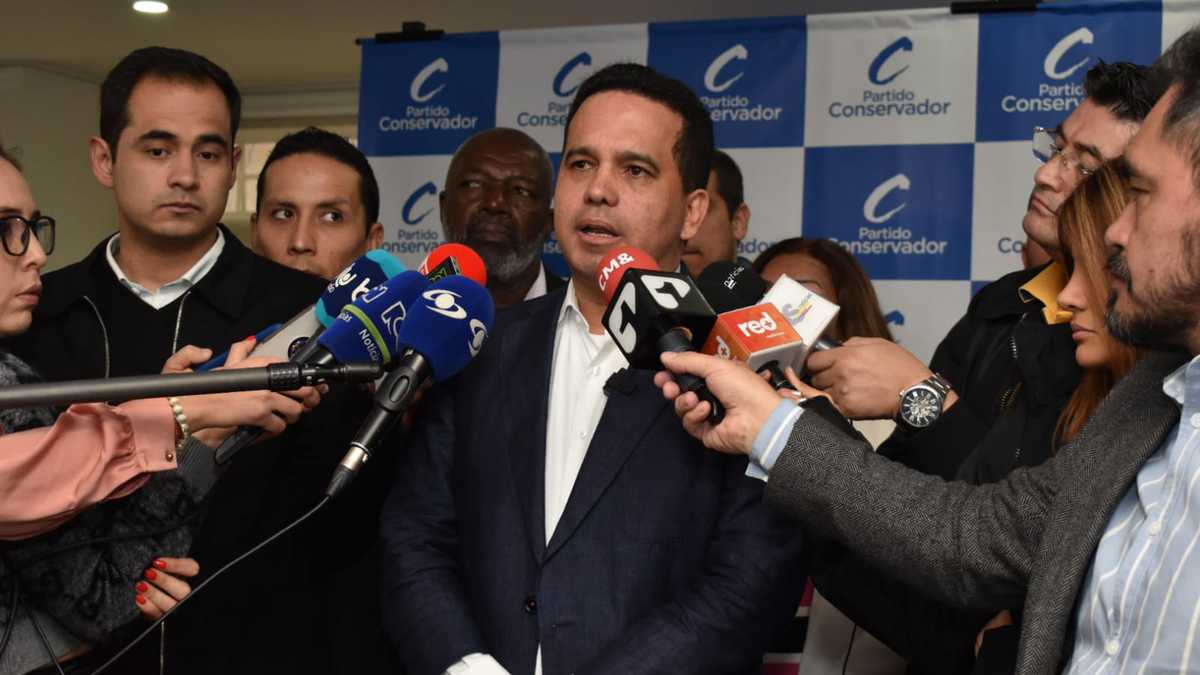 Carlos Trujillo fue elegido como el nuevo presidente del Partido Conservador