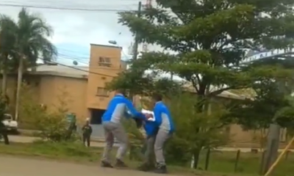 Hostigamiento a estación de Policía dejó un herido en Turbo, Antioquia