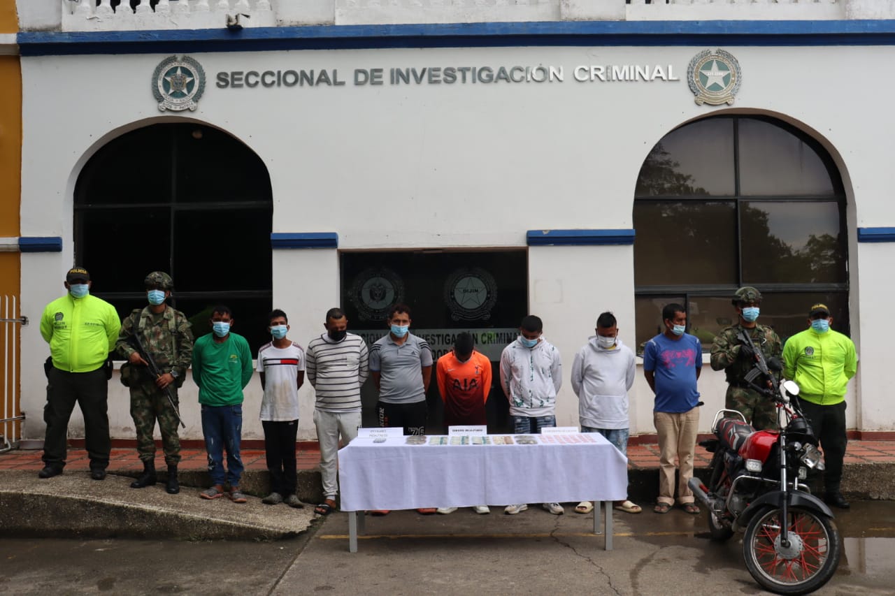 Desarticulan banda delincuencial ‘Toledo’ en Montería, dedicada al microtráfico