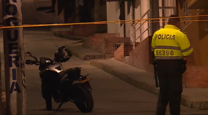 Delincuente murió en balacera contra la Policía, intentó robarse una moto