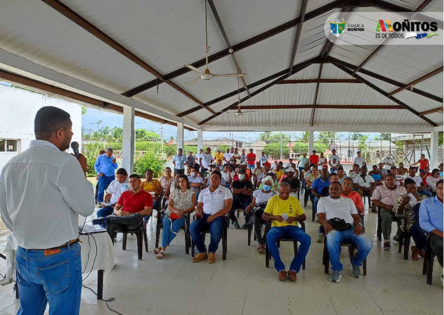 En Moñitos se llevó a cabo la socialización del proyecto para construir la segunda etapa del alcantarillado sanitario