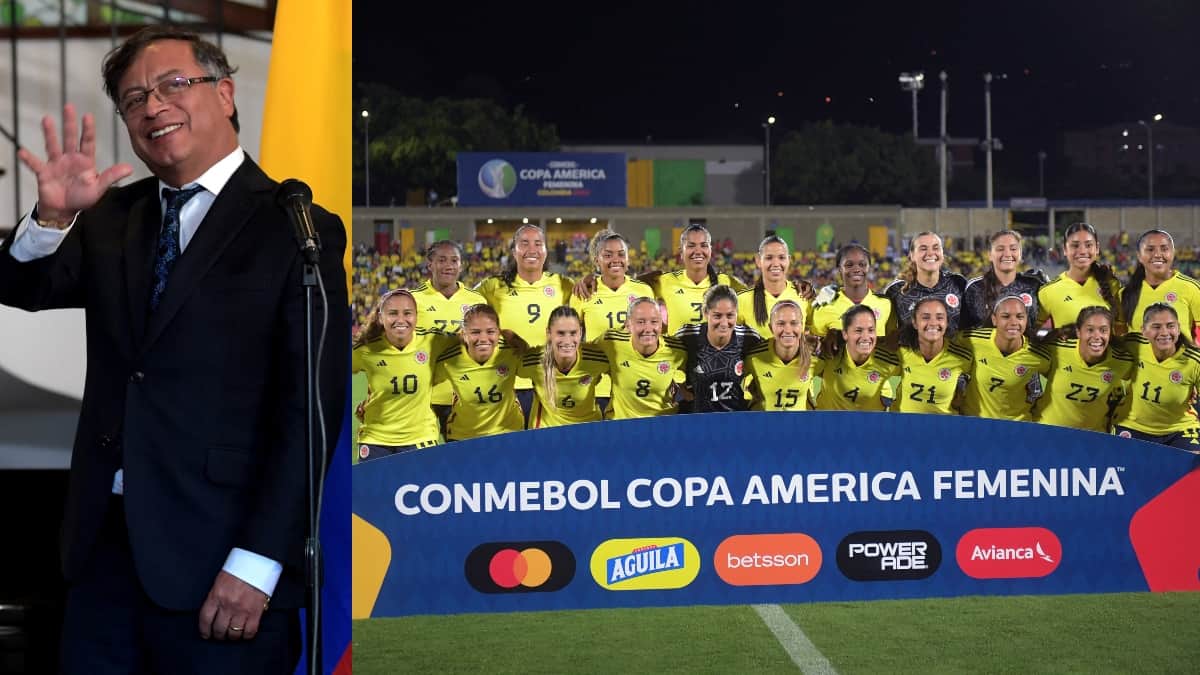 Presidente Petro se comprometió con la Selección Colombia Femenina tras avanzar a la final de la Copa América