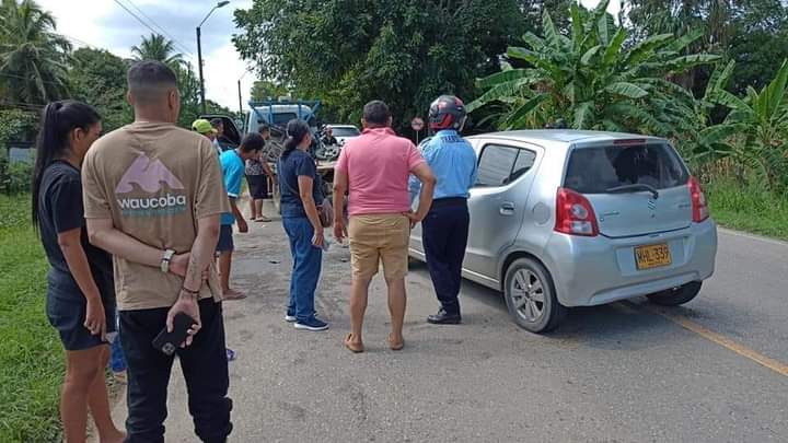 Motociclista resultó herido en accidente en la vía Cereté – San Pelayo