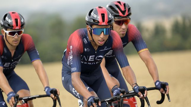 Egan Bernal dejó buenas sensaciones en su regreso a las competencias