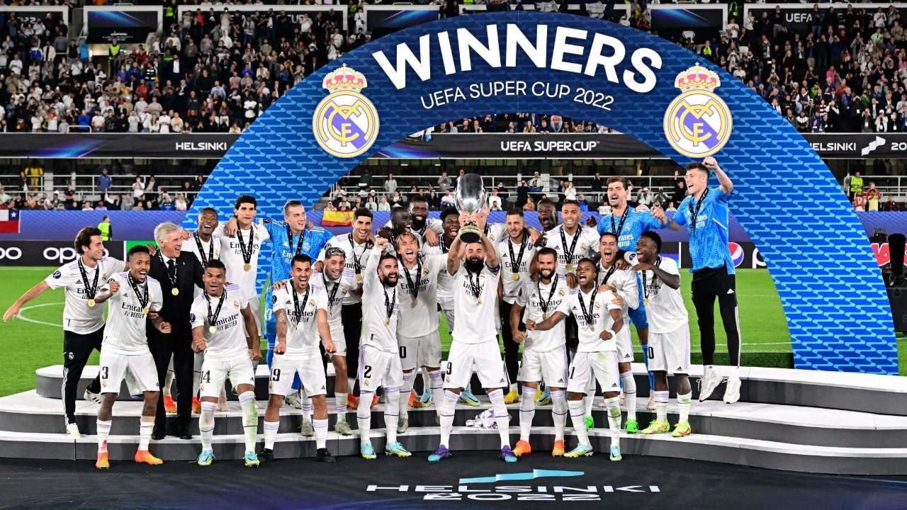 Sigue siendo el rey: Real Madrid ganó su quinta Supercopa de Europa