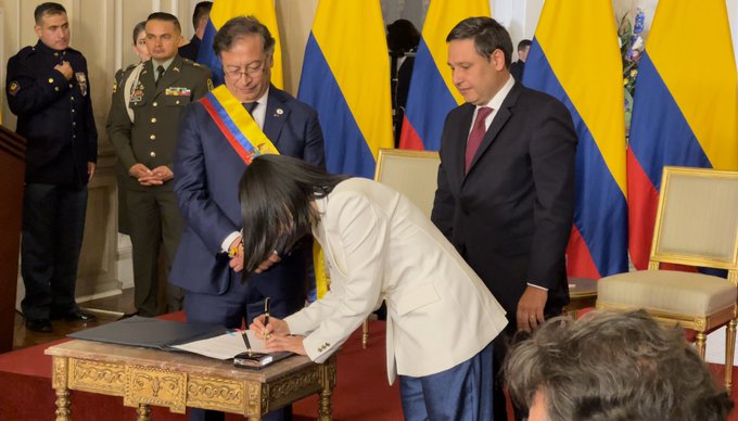 Nombran a la politóloga Laura Sarabia como nueva jefe de gabinete del presidente Gustavo Petro