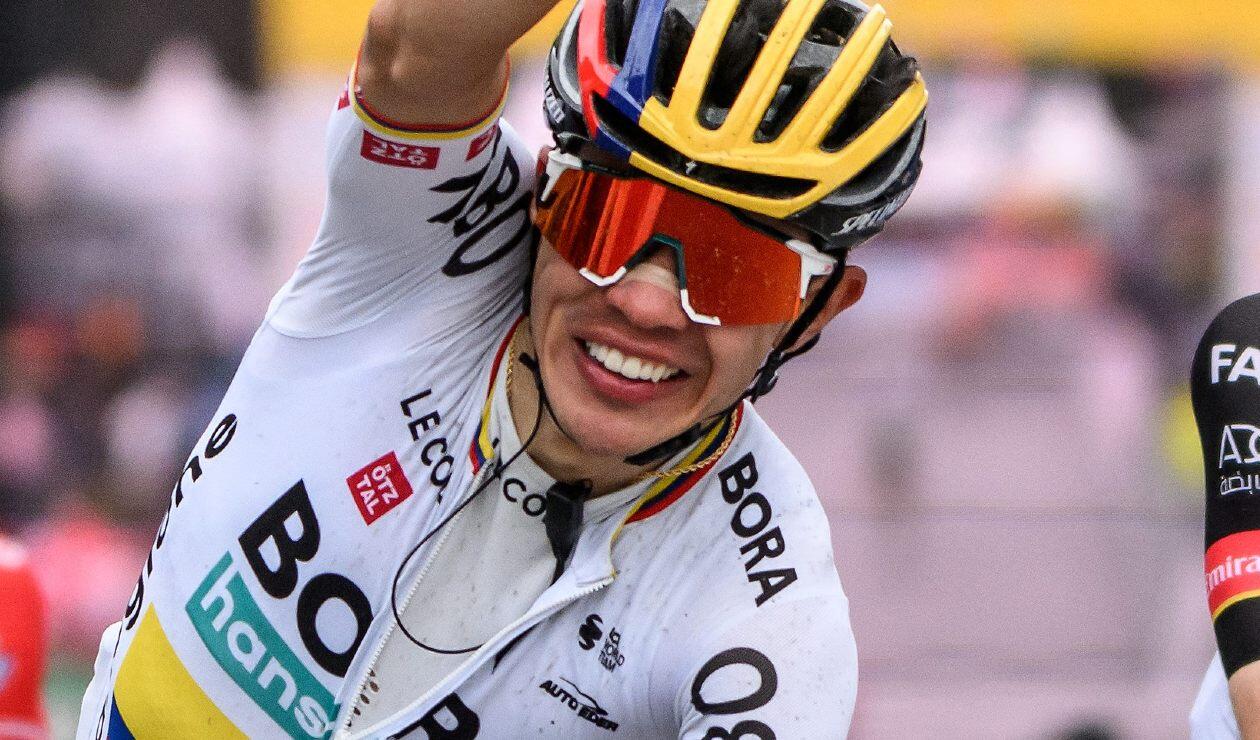 Que mejor celebración de cumpleaños: Sergio Higuita ganó etapa y es líder del Tour de Polonia