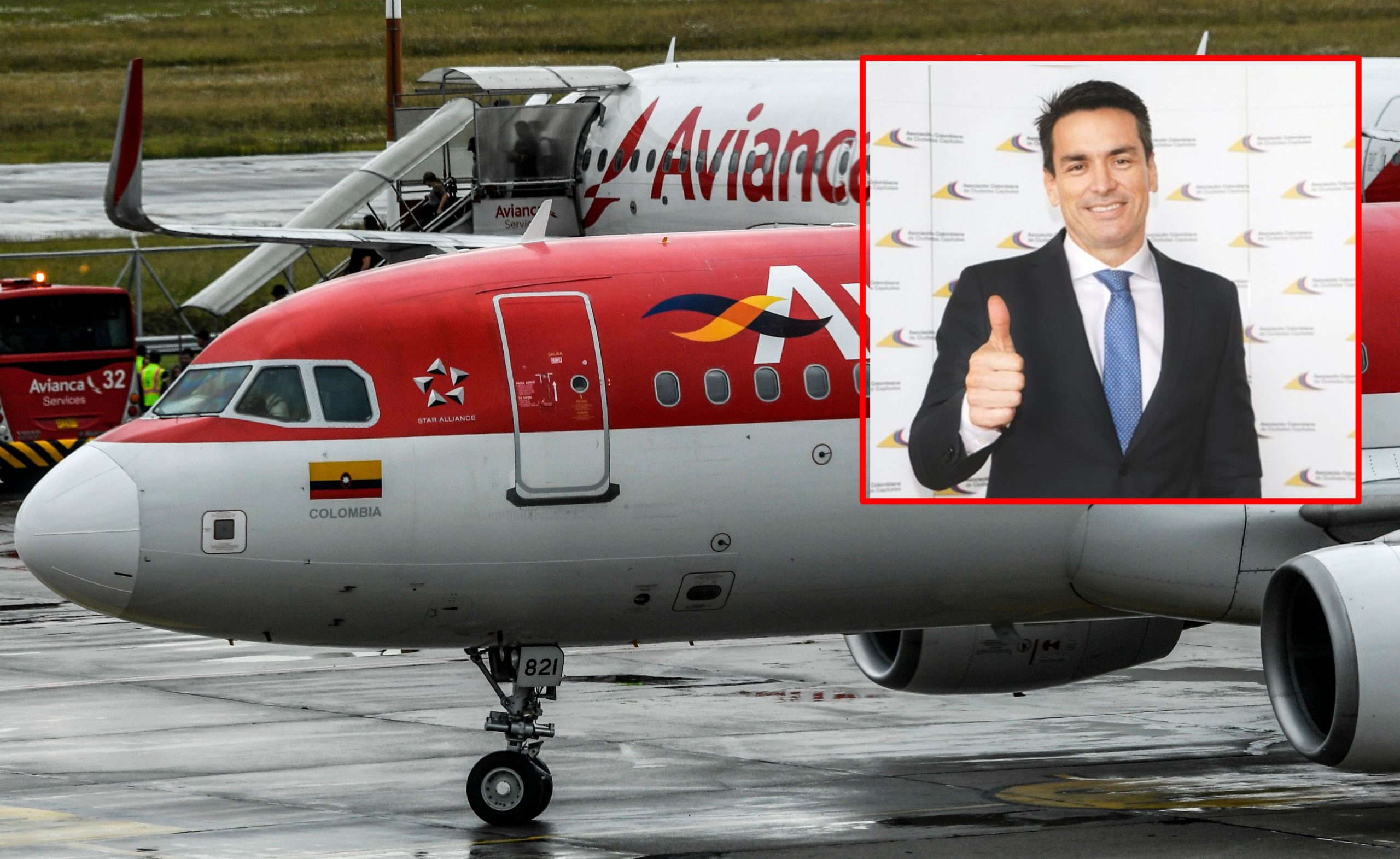 Tremendo susto pasó el alcalde de Montería, avión en el que viajaba aterrizó de emergencia  
