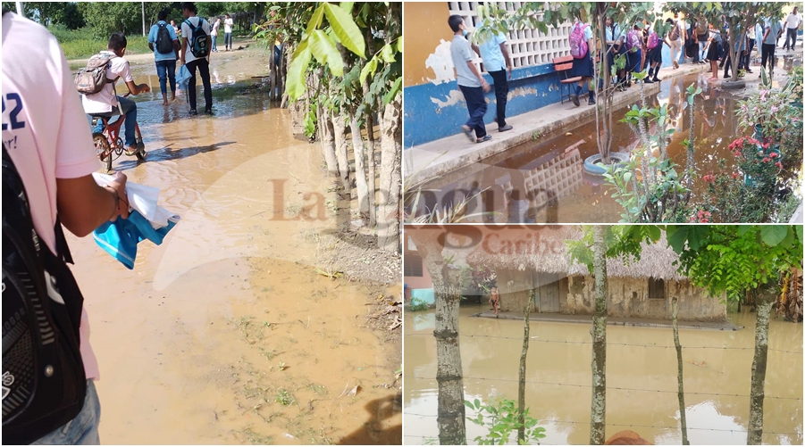 Comunidades en zona rural de Ciénaga de Oro con el agua al cuello piden ayudas, amenazan con bloquear vías   