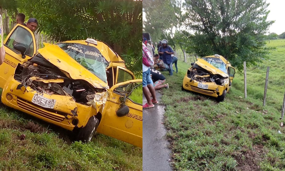 Dos heridos dejó aparatoso accidente en la vía Montería – Arboletes