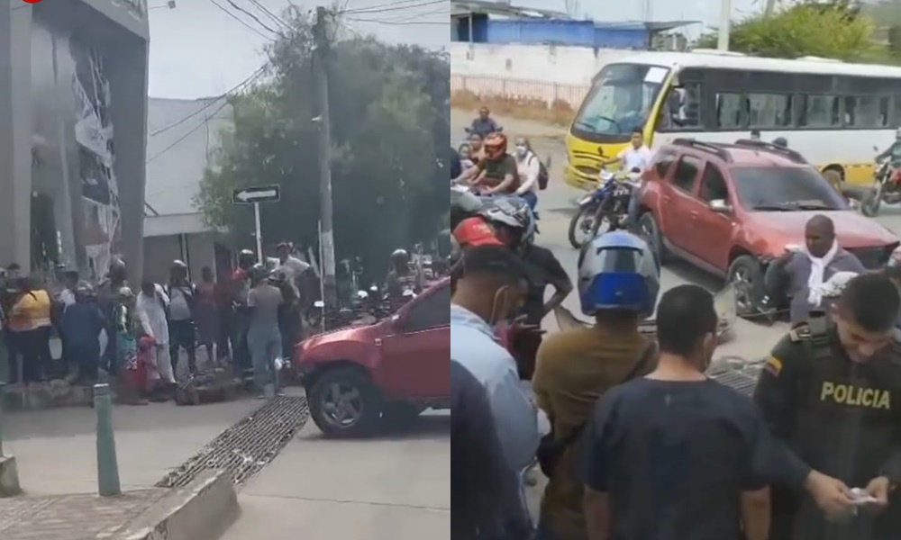 Un herido dejó accidente en El Centro de Montería