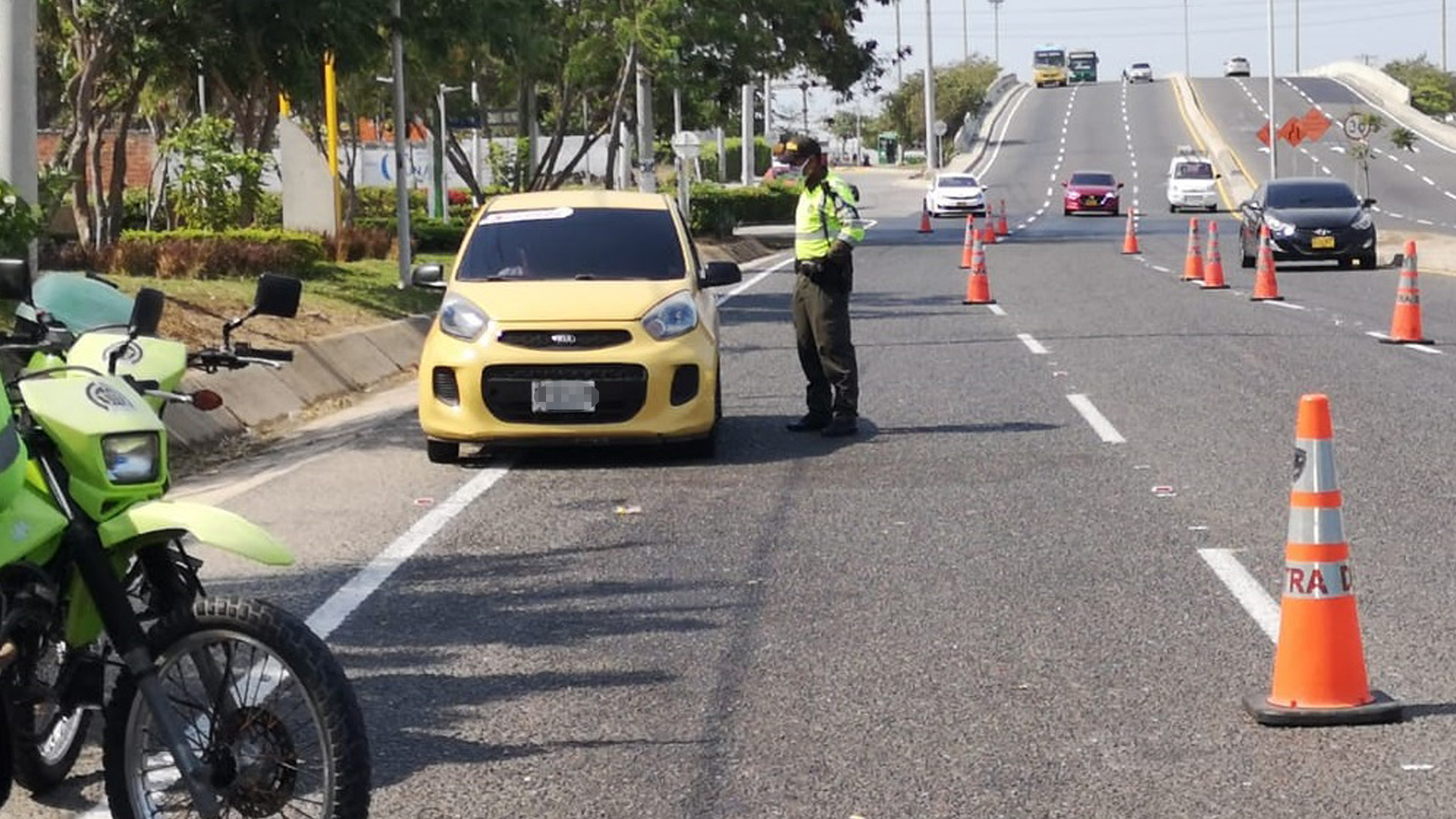 Policía hace presencia en los corredores viales de Córdoba, hay garantías para movilizarse