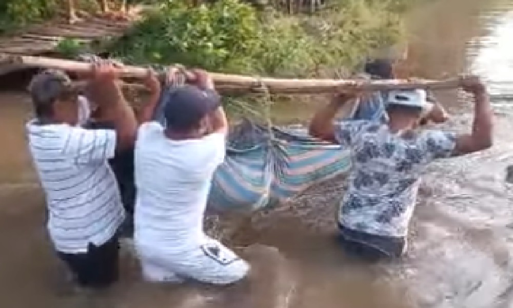 En hamaca sacaron cuerpo de hombre que murió por una descarga eléctrica en zona rural de Ciénaga de Oro