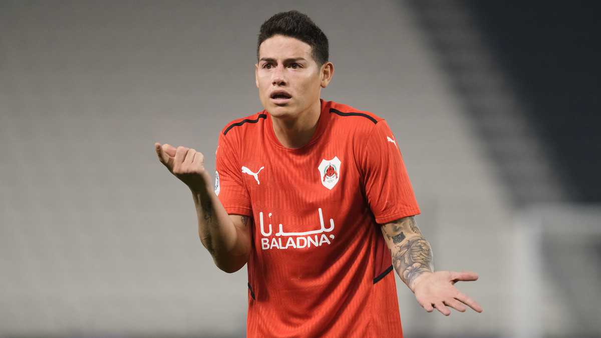 James y una luz al final del túnel, iría al fútbol turco