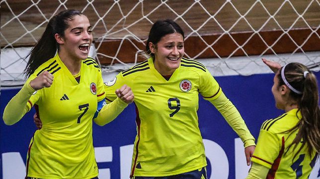 Colombia femenina Sub-20 de futsal clasificó a la final del Conmebol Sudamericano