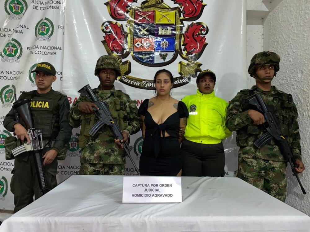 Capturan a alias ‘Liliana’, presunta responsable del asesinato de dos policías en Antioquia