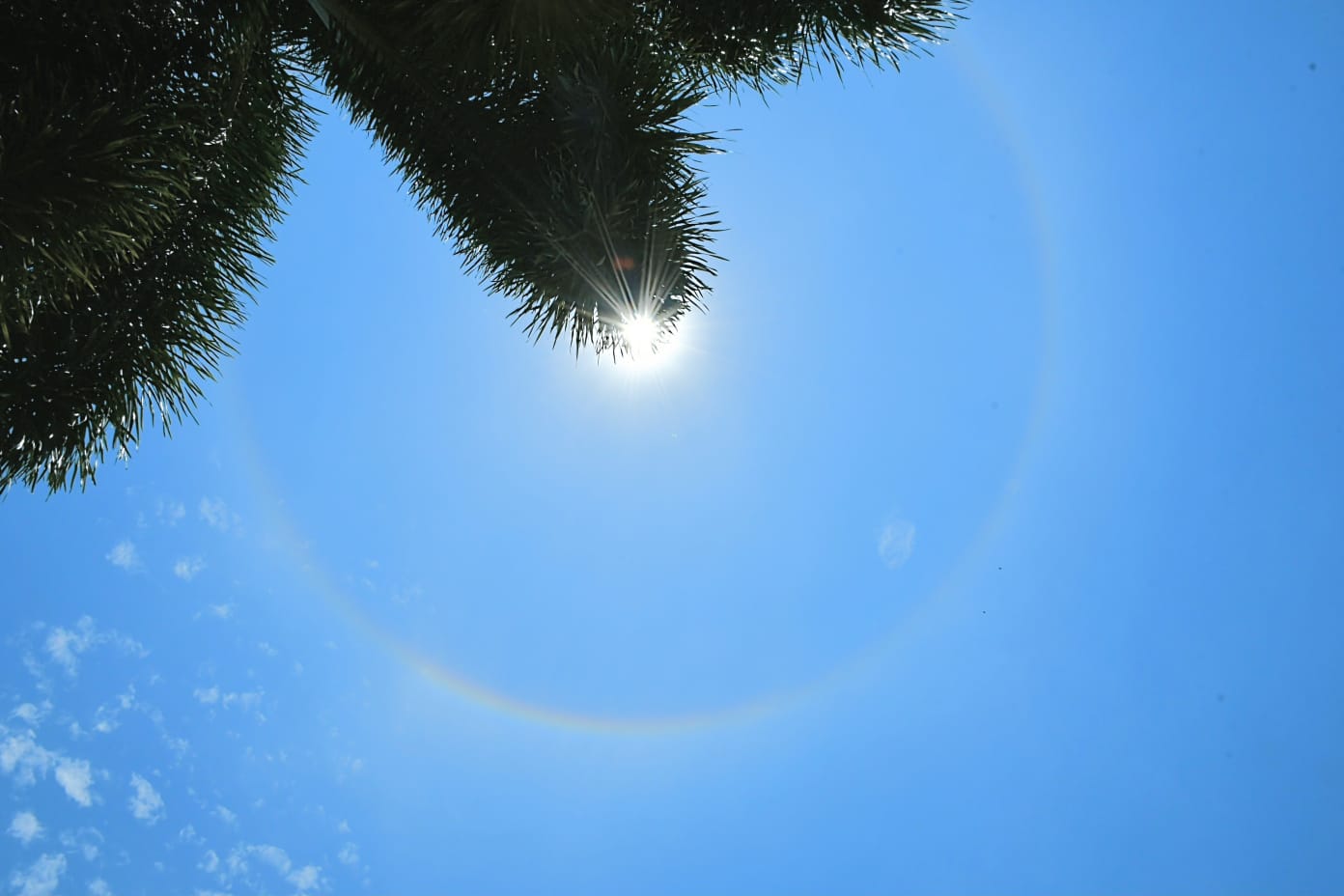 Lo que a todo nos sorprendió alrededor del sol se llama halo solar o parhelio, explica físico Unicordobés