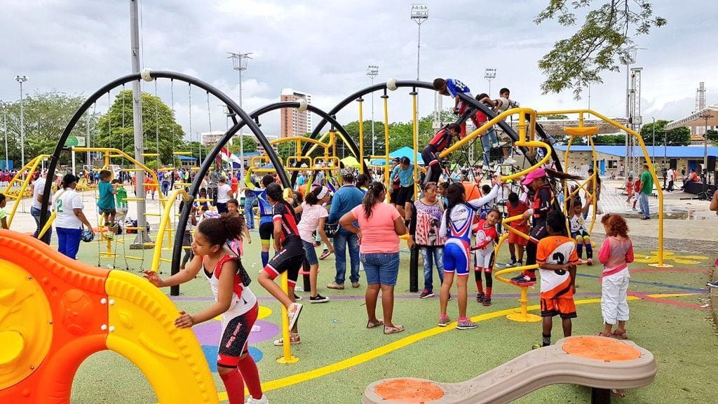 Zona de juegos infantiles de la Villa Olímpica de Montería estará cerrada temporalmente