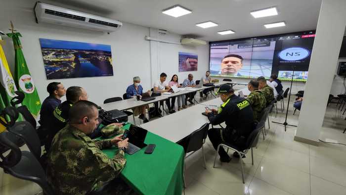 Autoridades realizaron consejo extraordinario de seguridad por la racha de crímenes en Montería