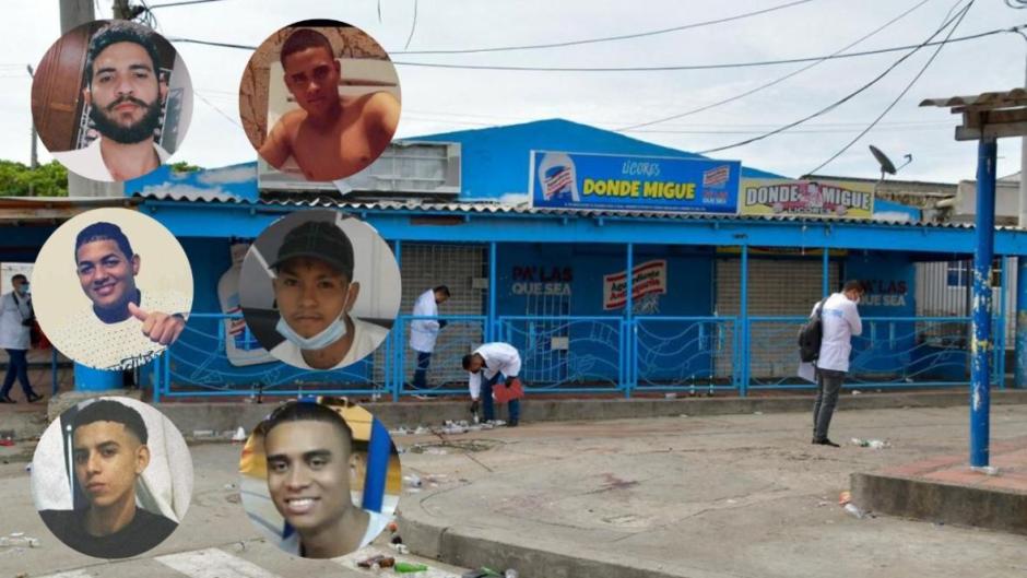 Dos de las seis personas asesinadas en Barranquilla tenían tatuajes alusivos a la organización criminal ‘Los Costeños’