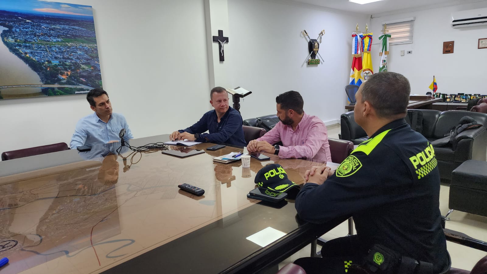 Director del Gaula llegó a Montería para asumir operaciones por secuestro del ganadero Salim Haddad