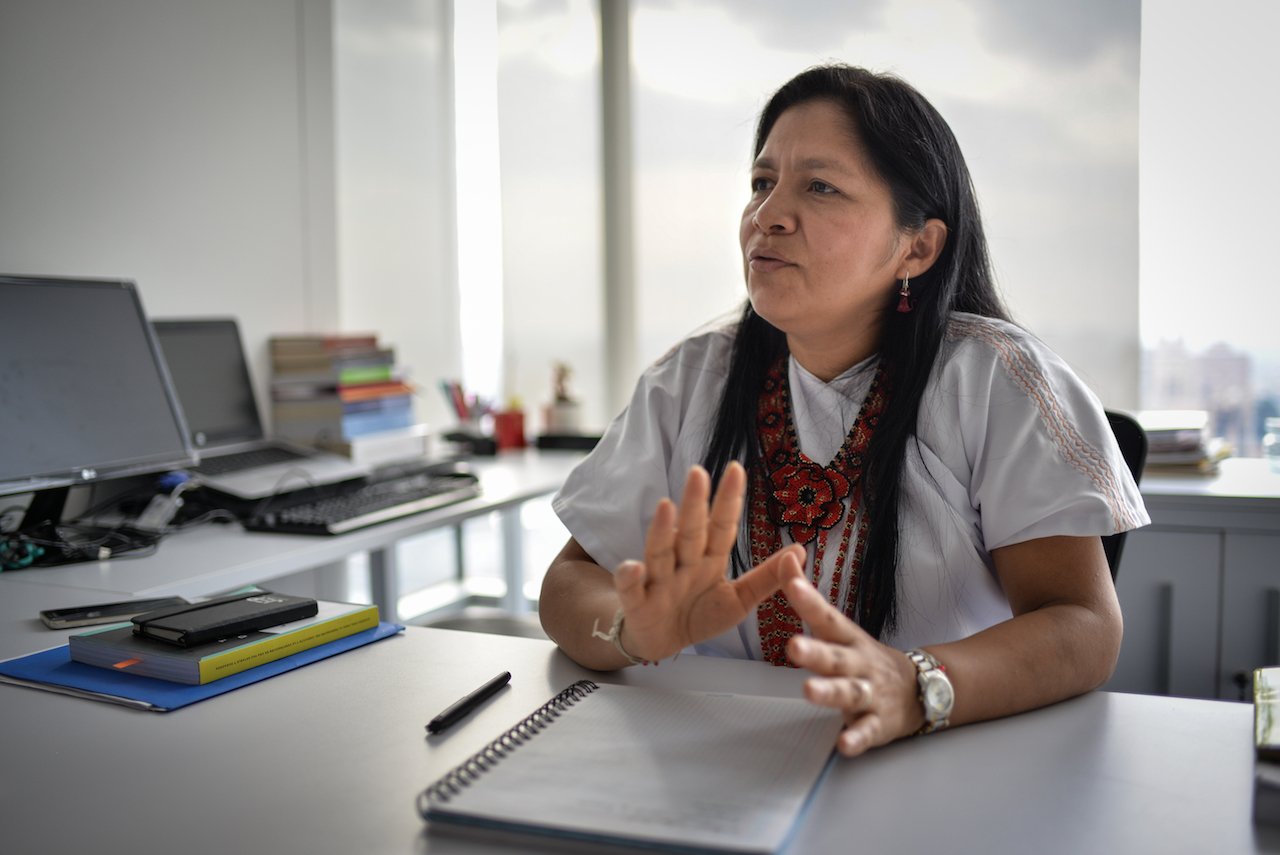 Una líder indígena será la nueva vicepresidenta de la JEP, es magíster en Administración Pública