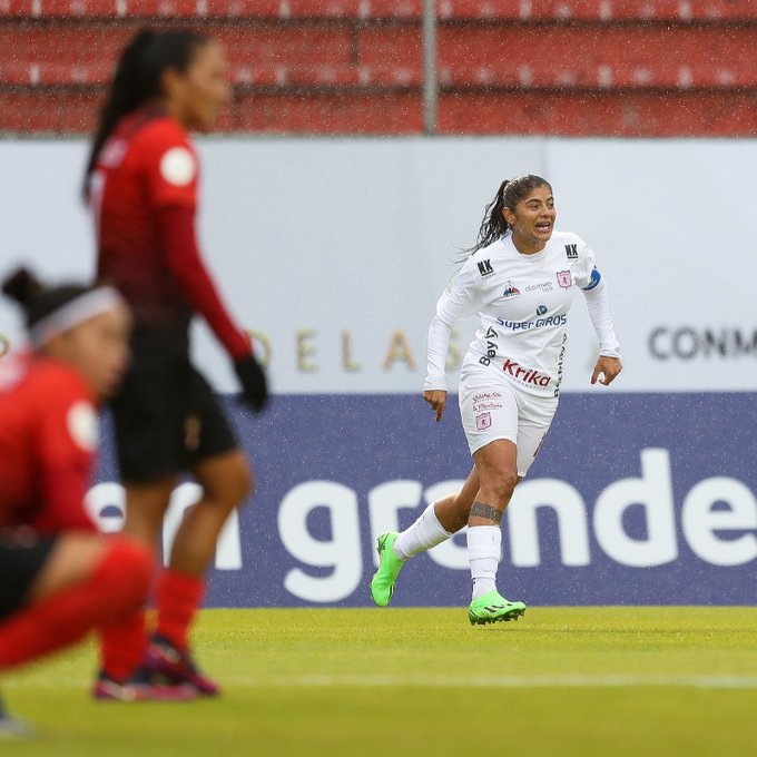 Goles por montones, Catalina Usme se convirtió en la goleadora histórica de la Libertadores Femenina