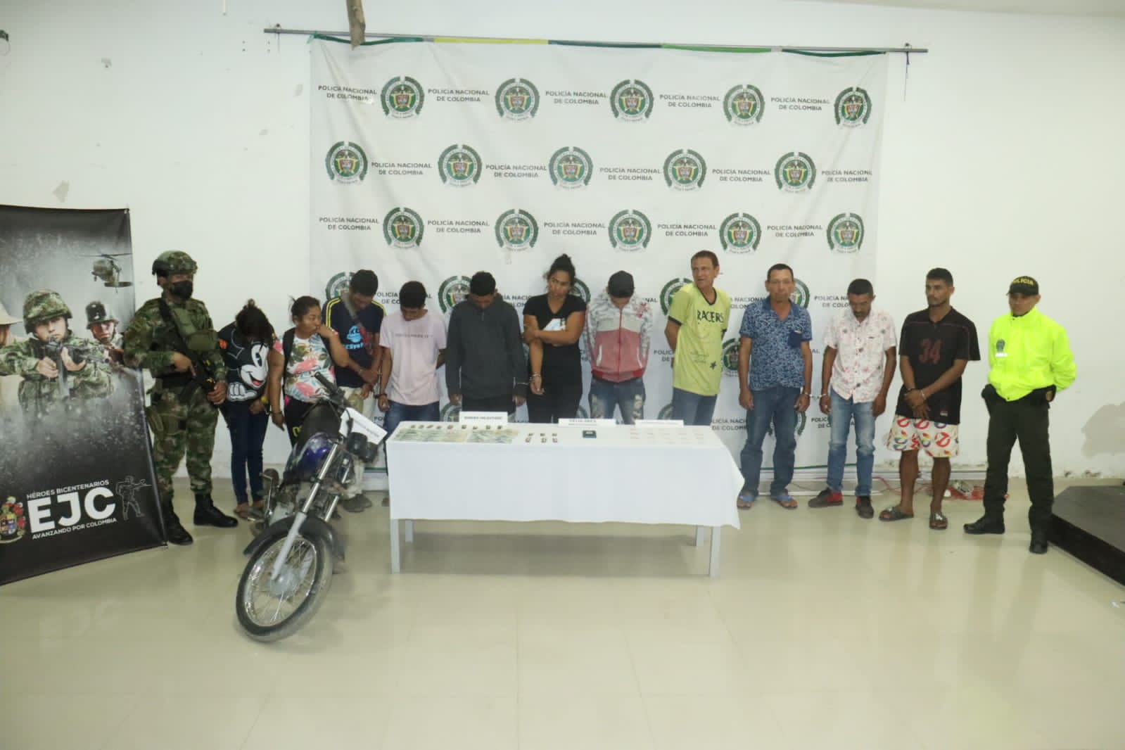 Capturan a 10 integrantes de una red de microtráfico en Córdoba, hacían parte del grupo delincuencial ‘Némesis’