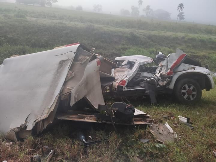 Ambulancia se accidentó en Tierralta, tres personas resultaron heridas