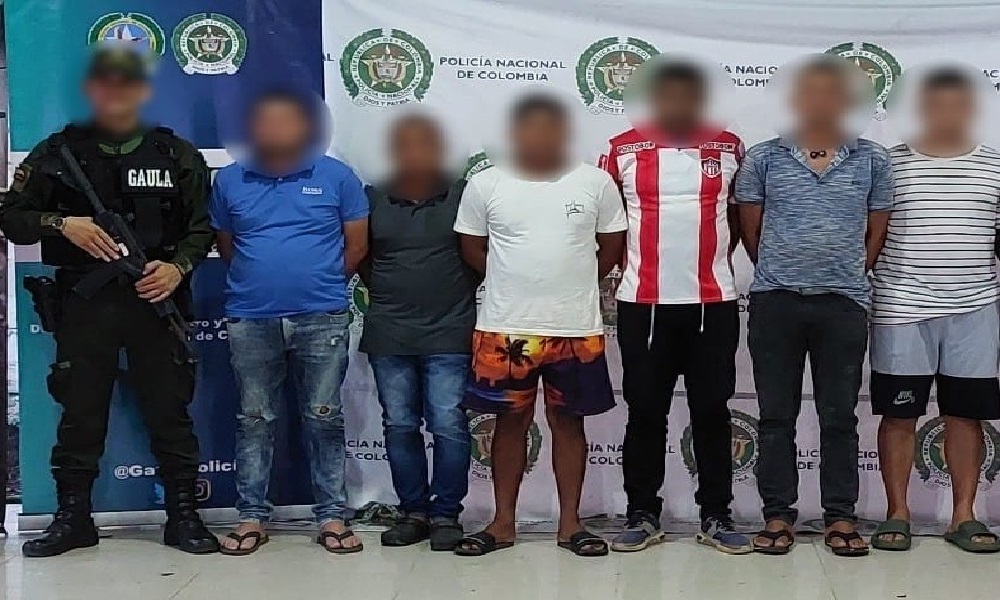 Capturan seis extorsionistas del Clan del Golfo en Córdoba, recaudaban $80 millones mensuales