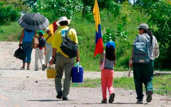 Cifras de la ONU indican que en Colombia aumentaron los desplazamientos y confinamientos en 2022