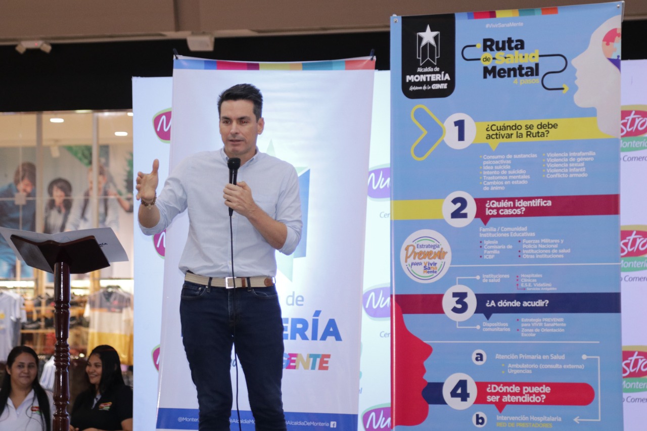 Montería es la primera ciudad en Colombia en poner en marcha un Comité Científico para la atención primaria en salud mental
