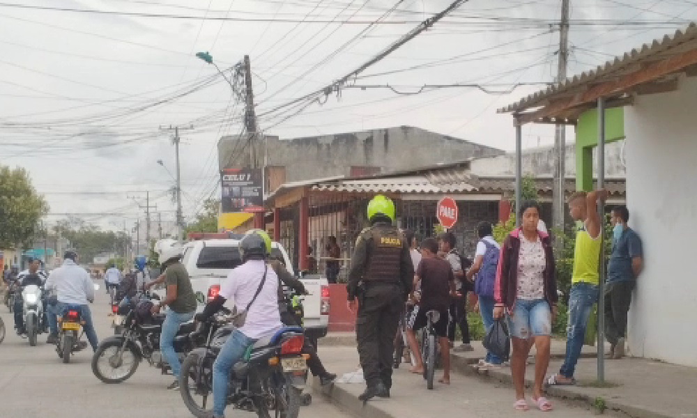 Policía habría resultado herido de un disparo en el sur de Montería